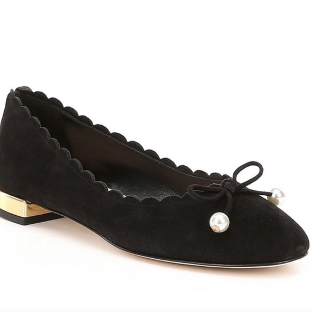 kate spade murray flats in black 5.5